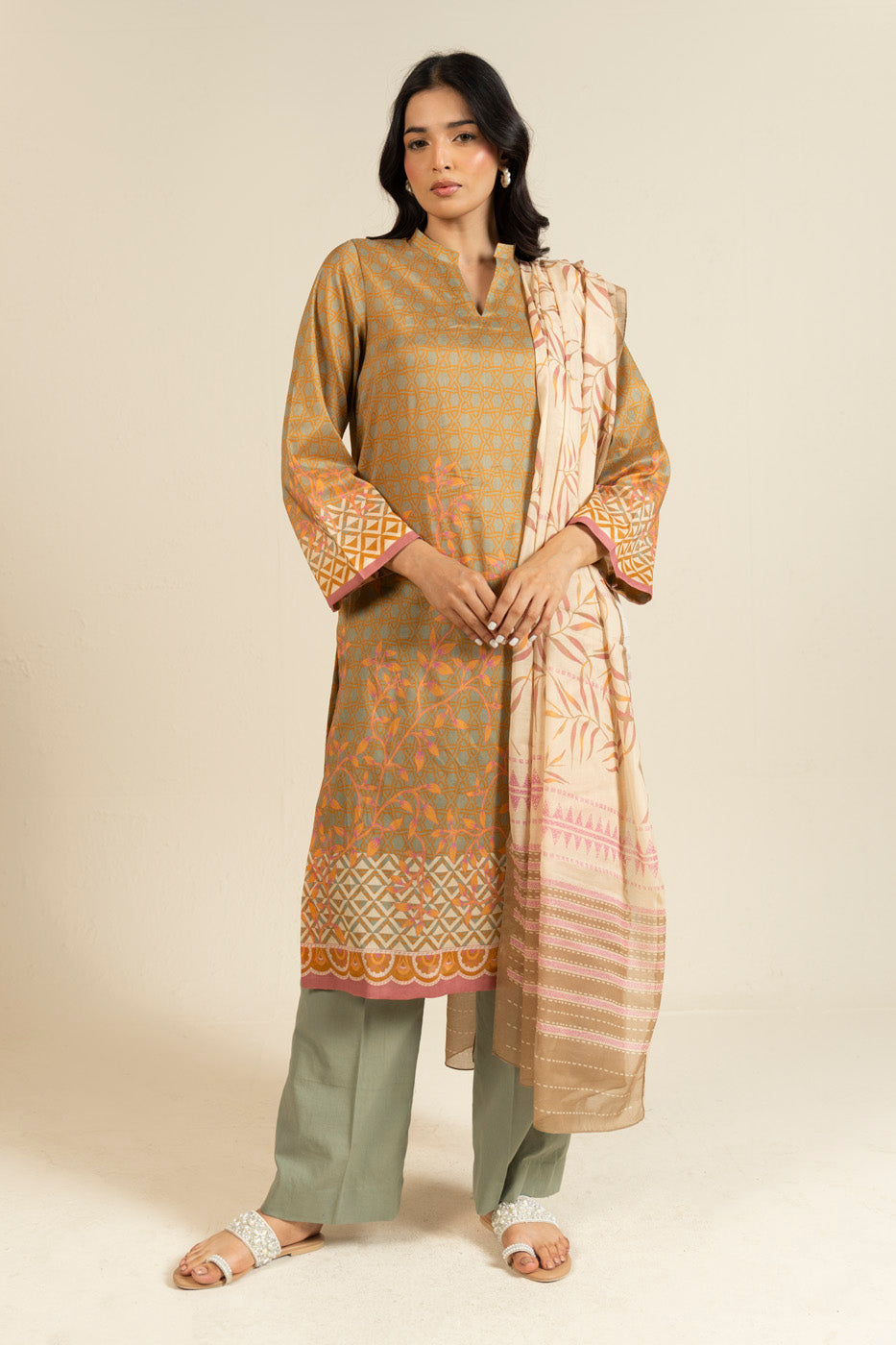 RTS | SHIRT, TROUSER & DUPATTA