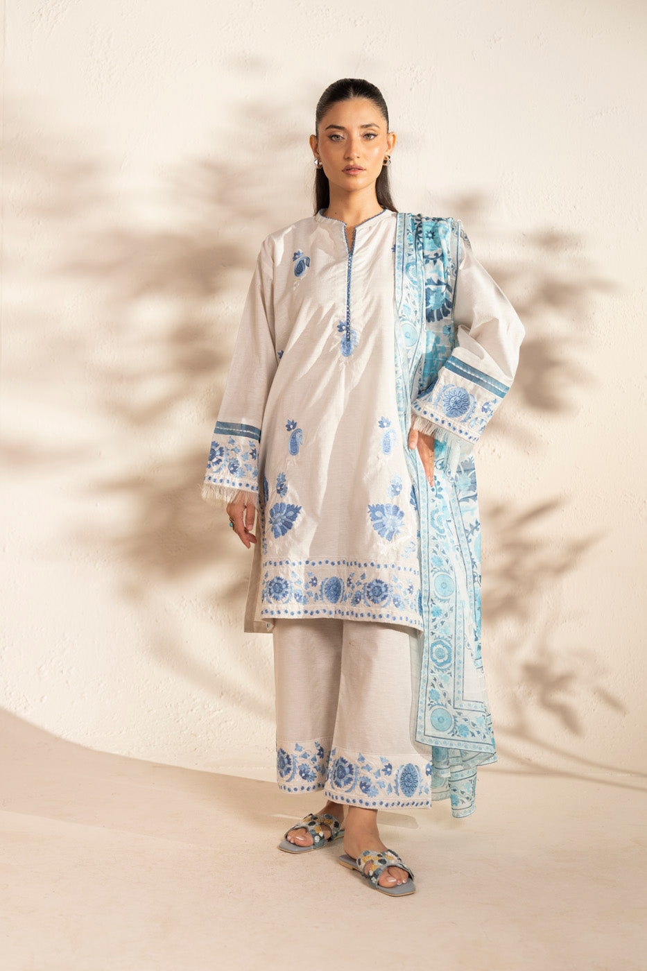 RTW | SHIRT, CULOTTE & DUPATTA