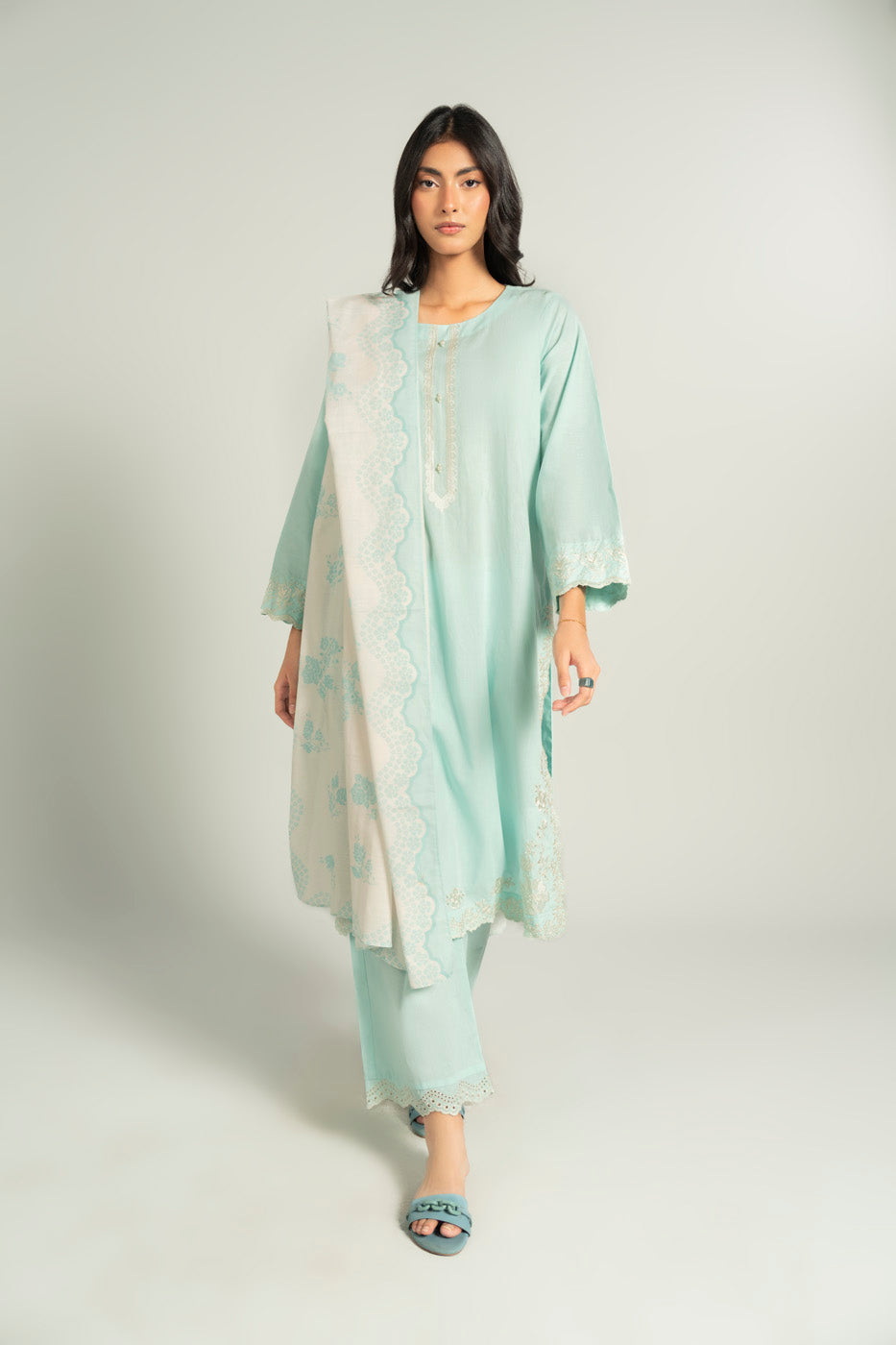 RTW | SHIRT, CULOTTE & DUPATTA