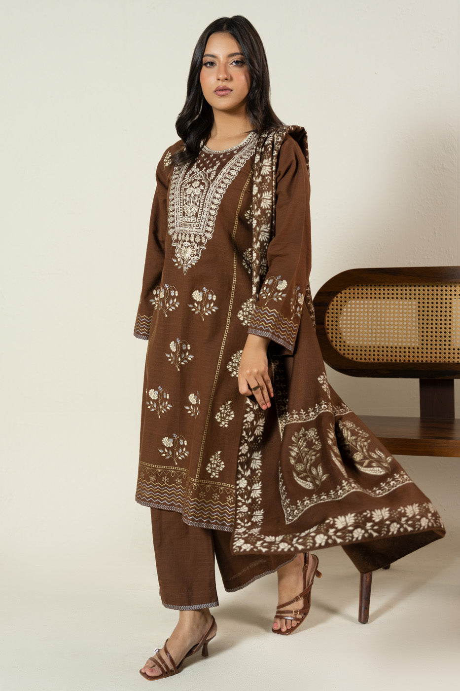 RTW | SHIRT, TROUSER & DUPATTA