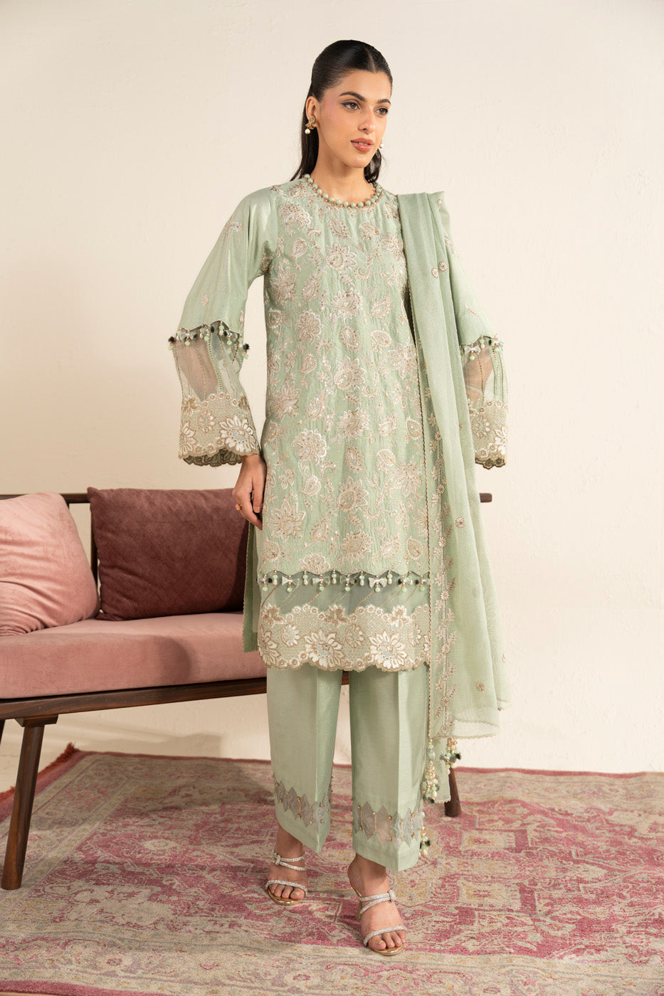 RTS | SHIRT, TROUSER & DUPATTA