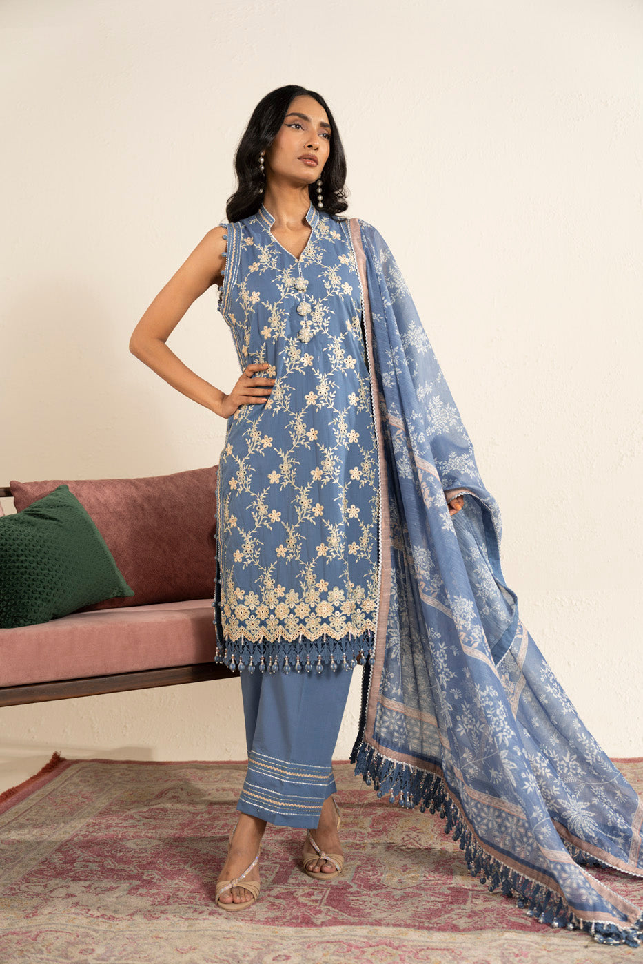 RTS | SHIRT, TROUSER & DUPATTA