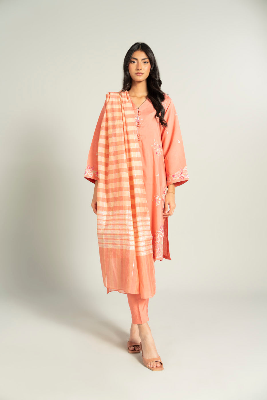RTW | SHIRT & DUPATTA