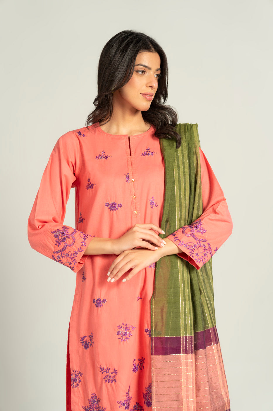 RTW | SHIRT, CULOTTE & DUPATTA