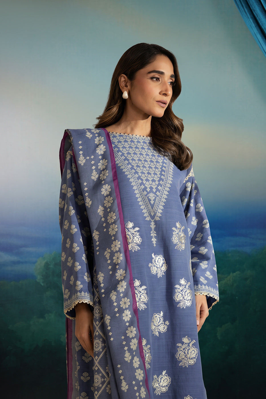 RTS | SHIRT, TROUSER & SHAWL
