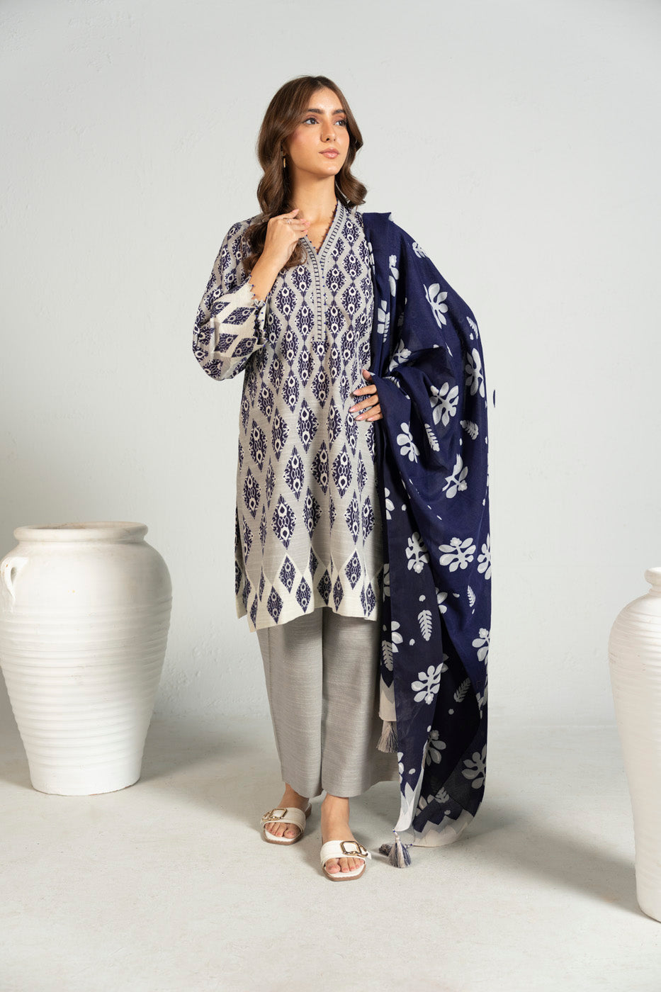 RTS | SHIRT, TROUSER & SHAWL