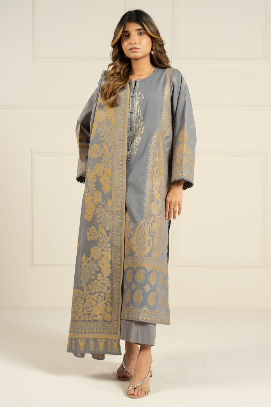 RTW | SHIRT, TROUSER & DUPATTA