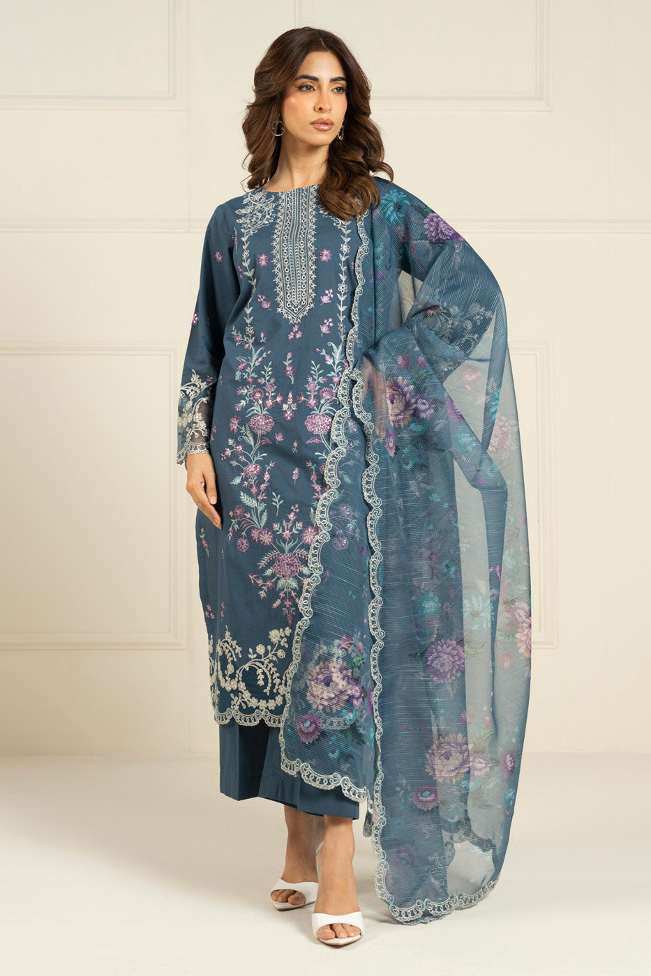 RTW | SHIRT, TROUSER & DUPATTA