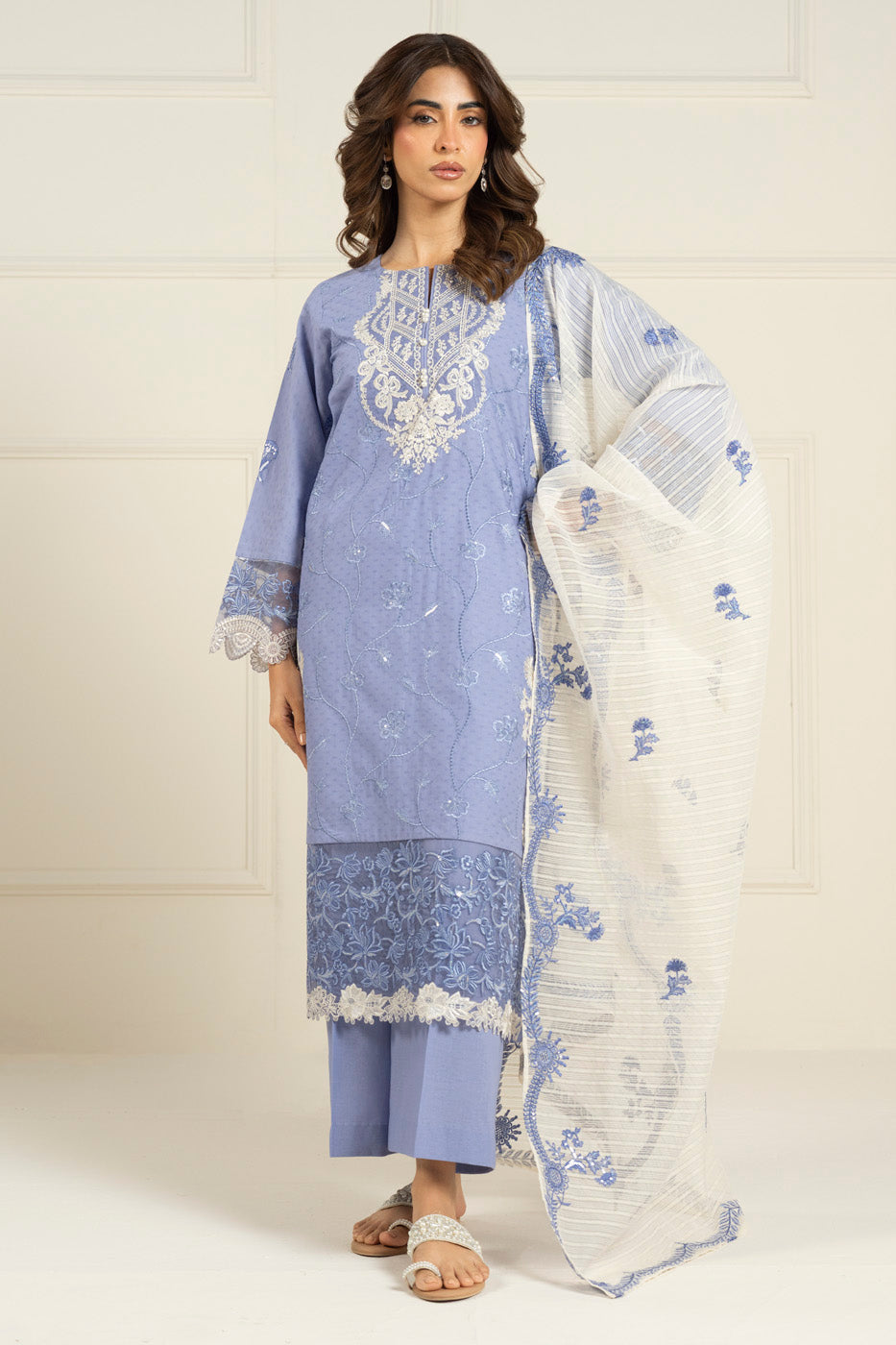 RTW | SHIRT, TROUSER & DUPATTA