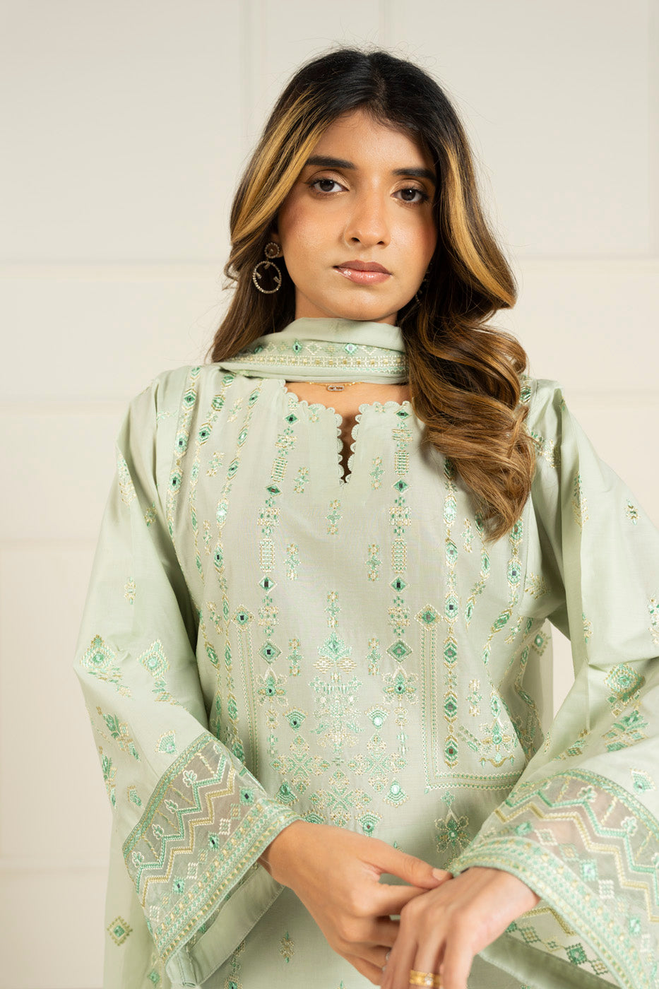 RTW | SHIRT, TROUSER & DUPATTA
