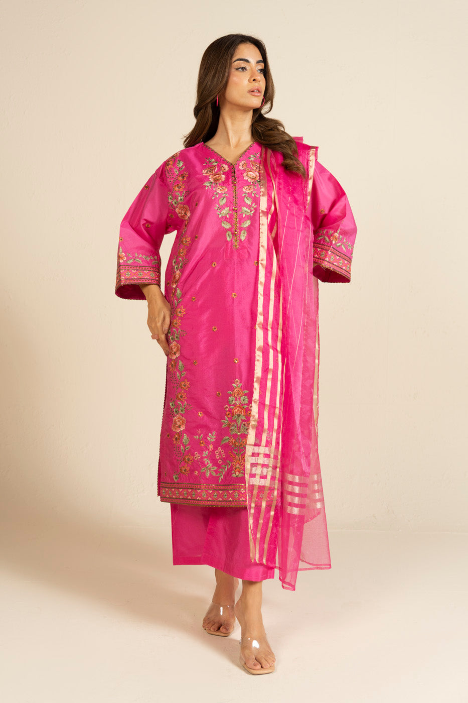 RTW | SHIRT, CULOTTE & DUPATTA