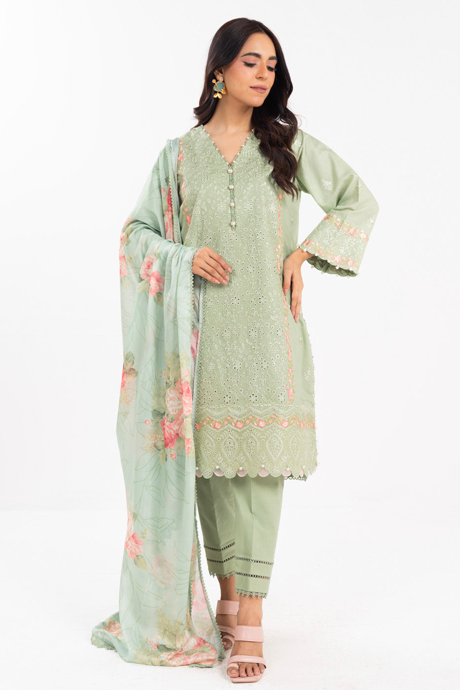 RTS | SHIRT, TROUSER & DUPATTA