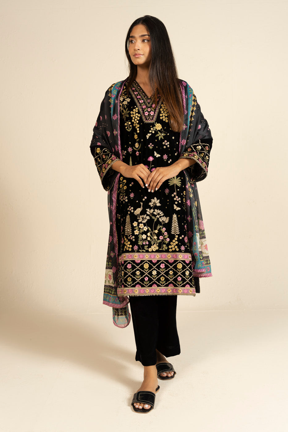 RTW | SHIRT, CULOTTE & DUPATTA