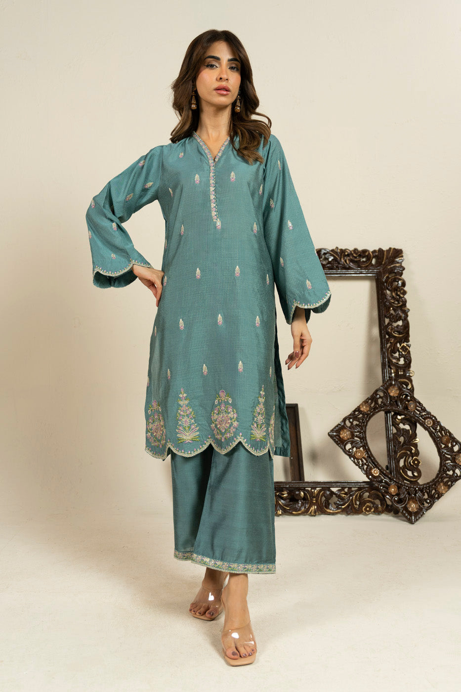 RTW | SHIRT, TROUSER & DUPATTA