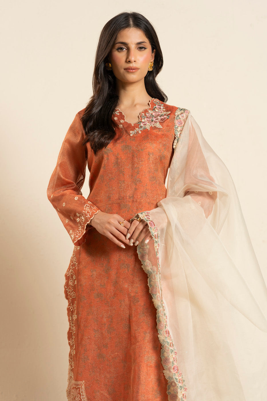 RTW | SHIRT, TROUSER & DUPATTA