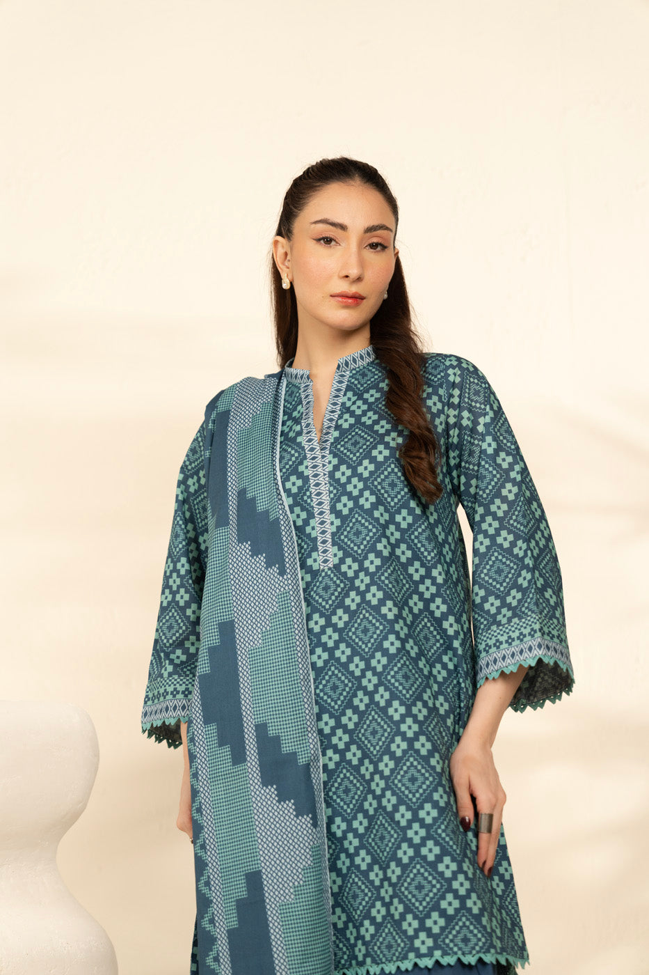 RTS | SHIRT, TROUSER & DUPATTA