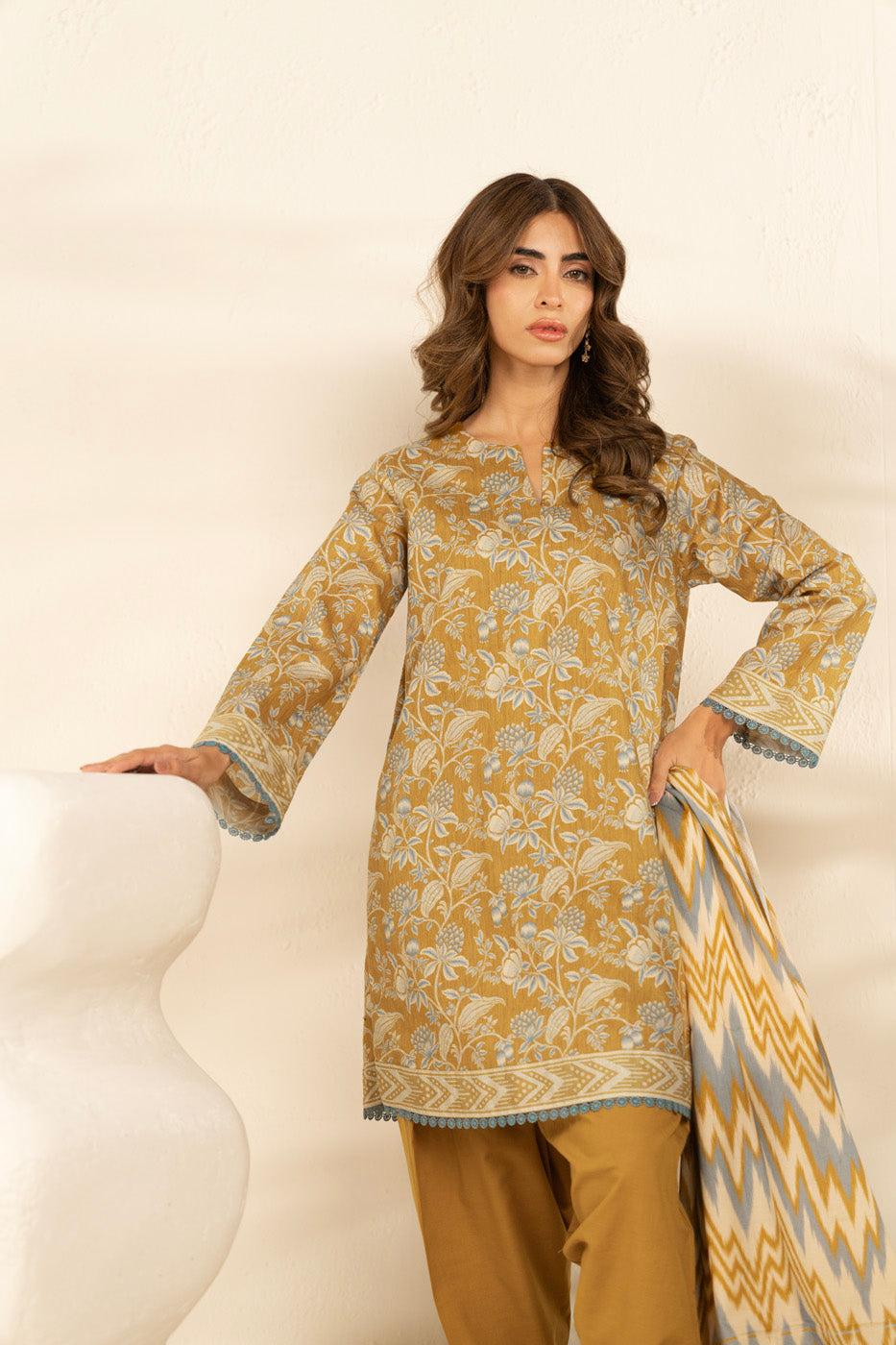 RTS | SHIRT, TROUSER & DUPATTA