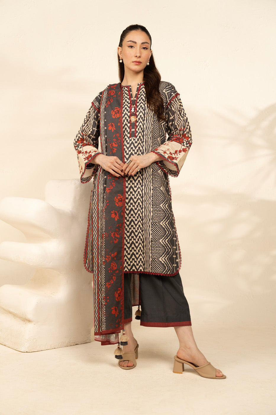 RTS | SHIRT, TROUSER & DUPATTA