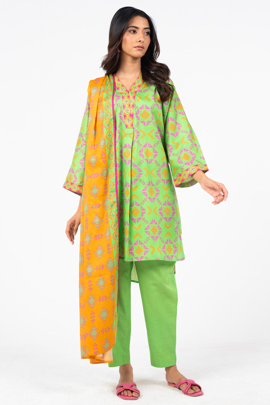 RTS | SHIRT, TROUSER & DUPATTA