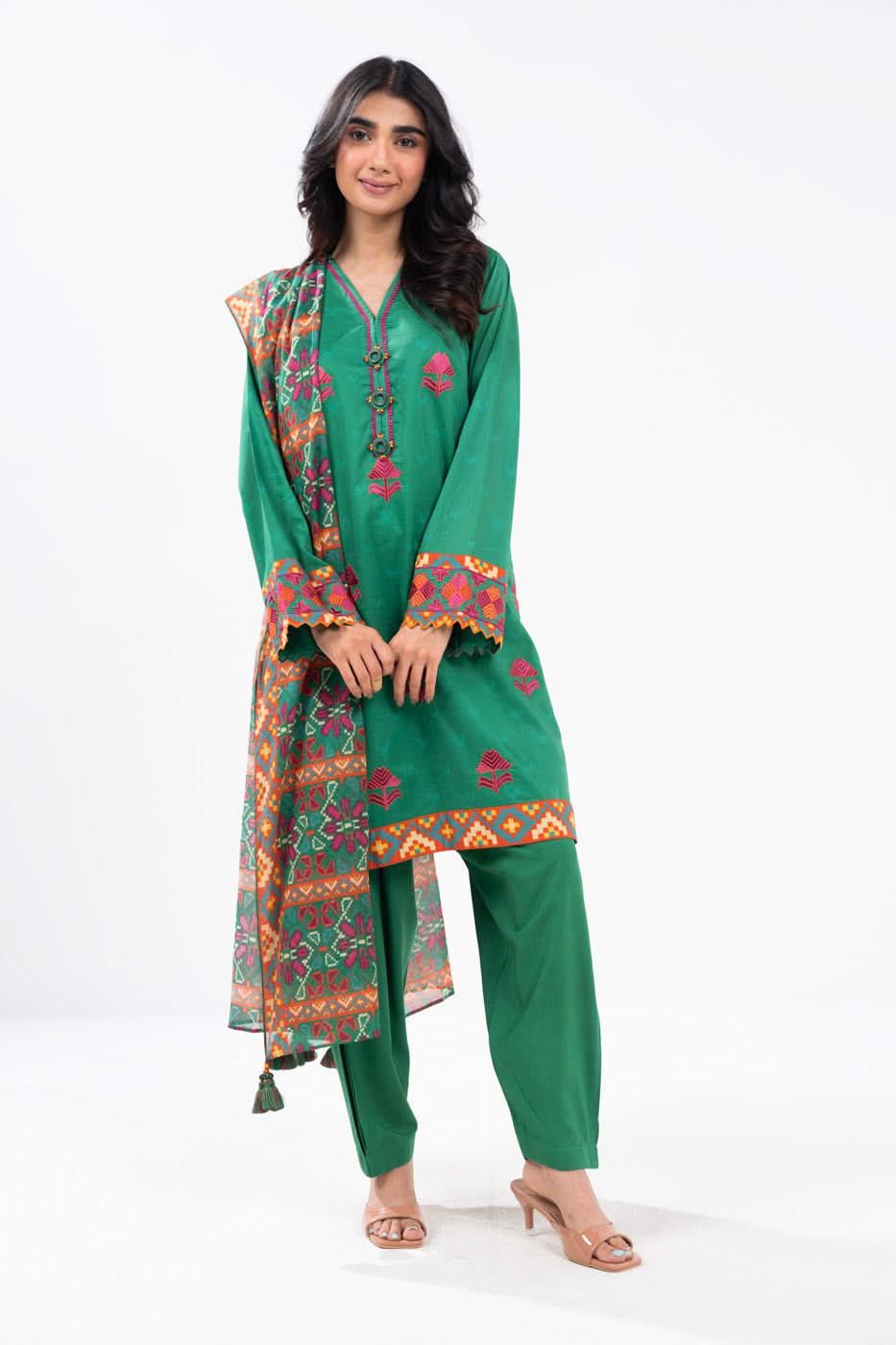 RTS | SHIRT, TROUSER & DUPATTA