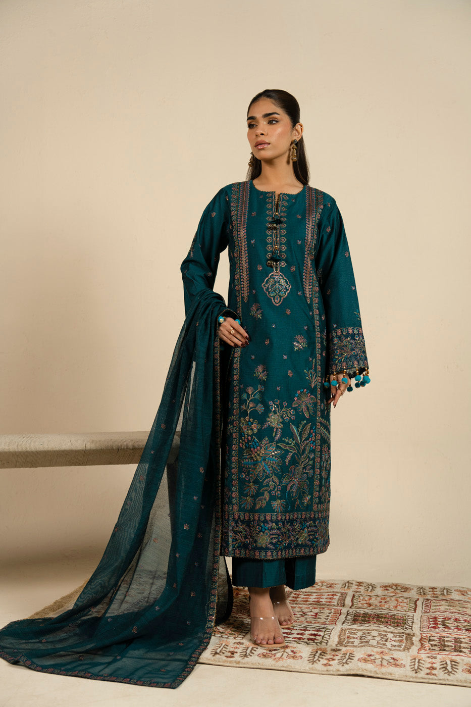 RTS | SHIRT, TOUSER & DUPATTA