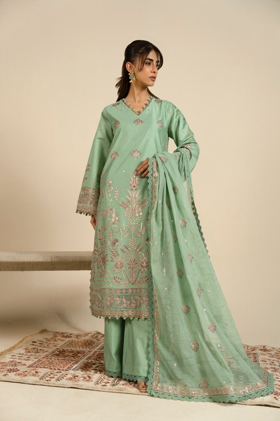 RTS | SHIRT, TOUSER & DUPATTA