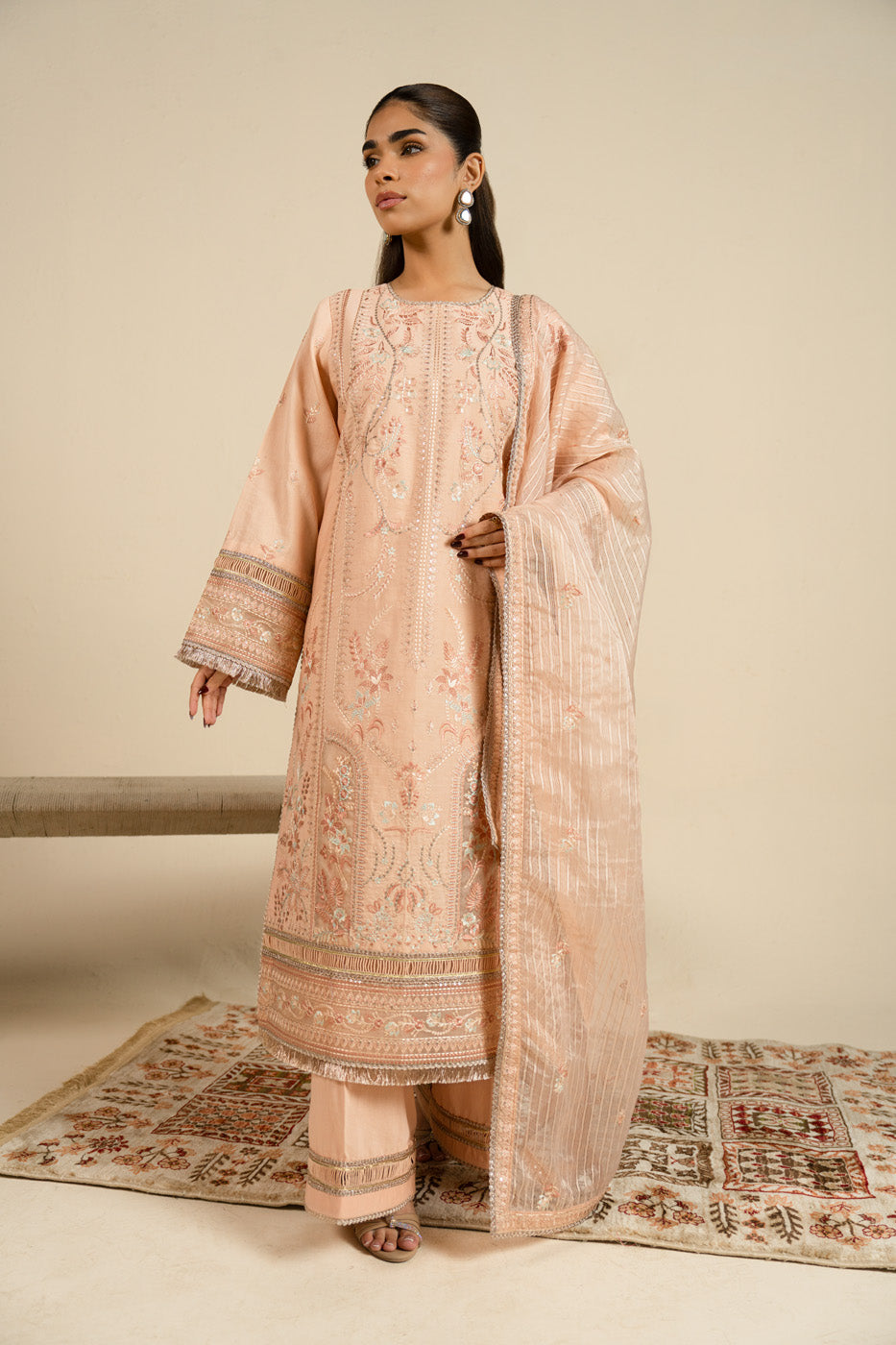 RTS | SHIRT, TROUSER & DUPATTA
