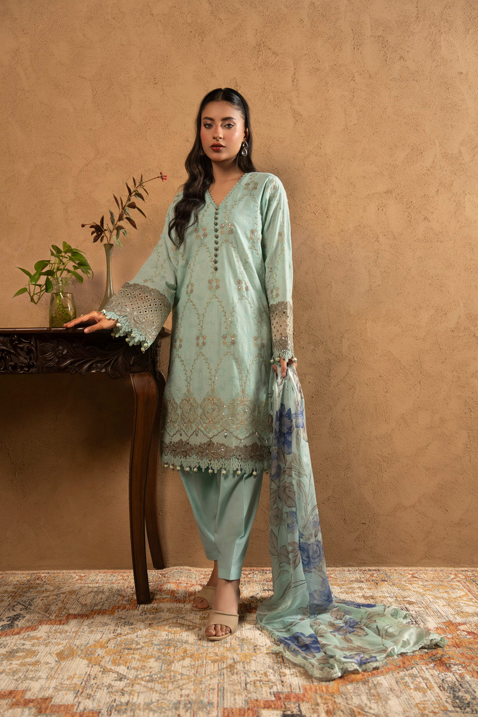 RTS | SHIRT, TROUSER & DUPATTA