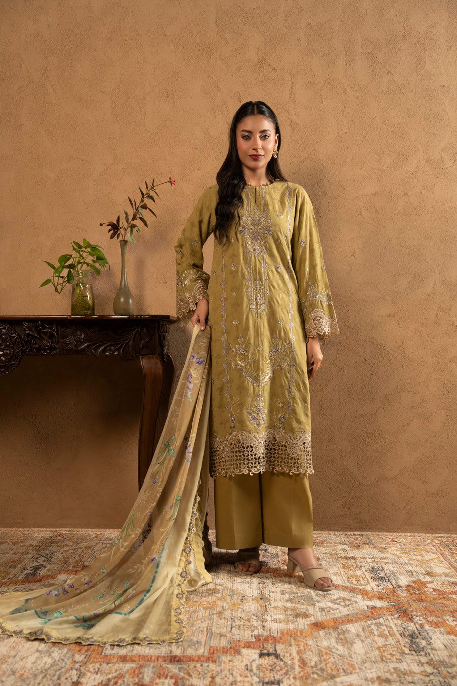 RTS | SHIRT, TROUSER & DUPATTA