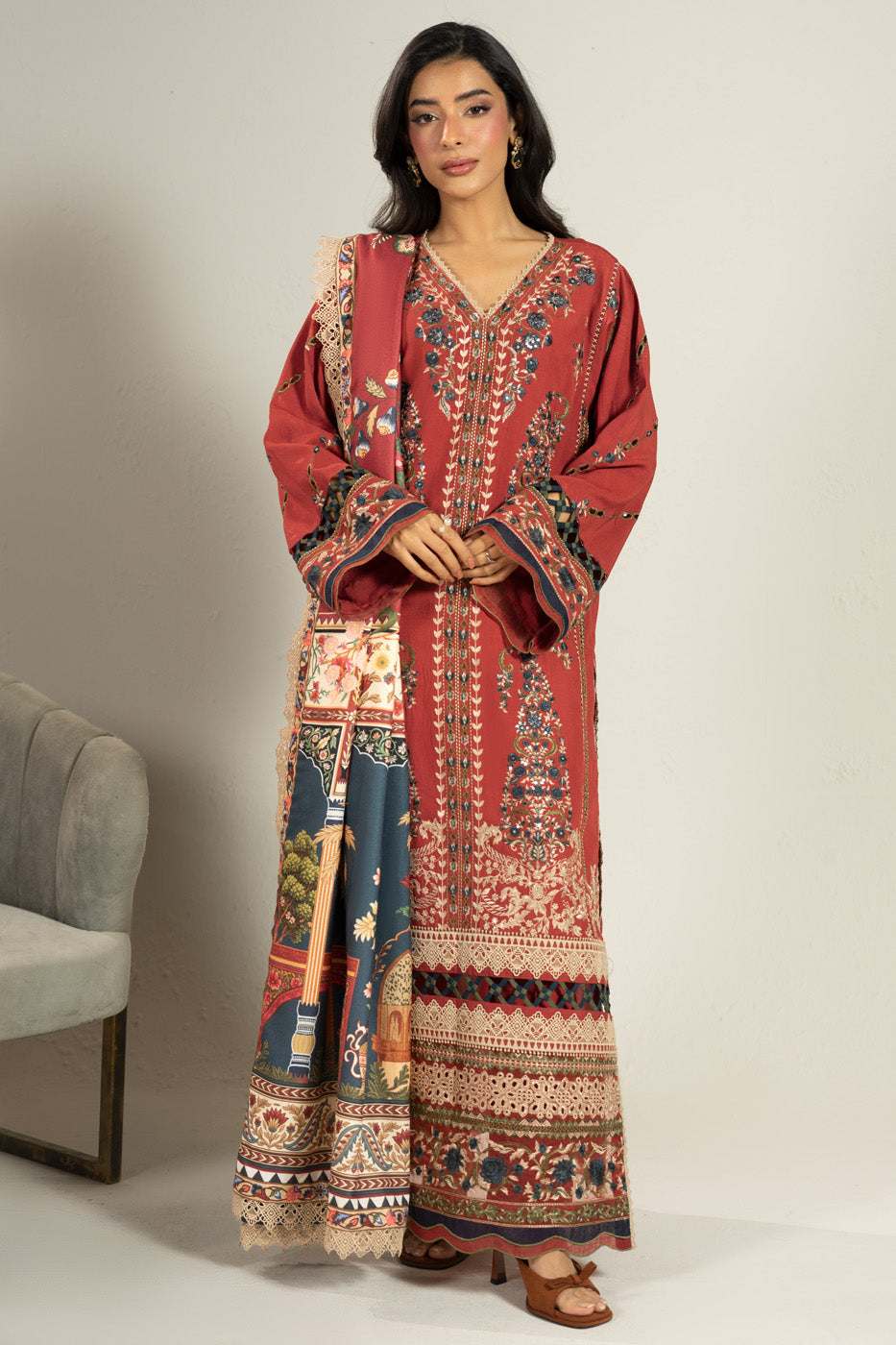 RTS | SHIRT, TROUSER & DUPATTA