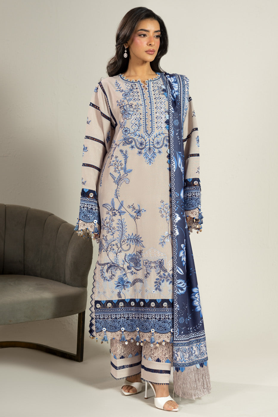 RTS | SHIRT, TROUSER & DUPATTA
