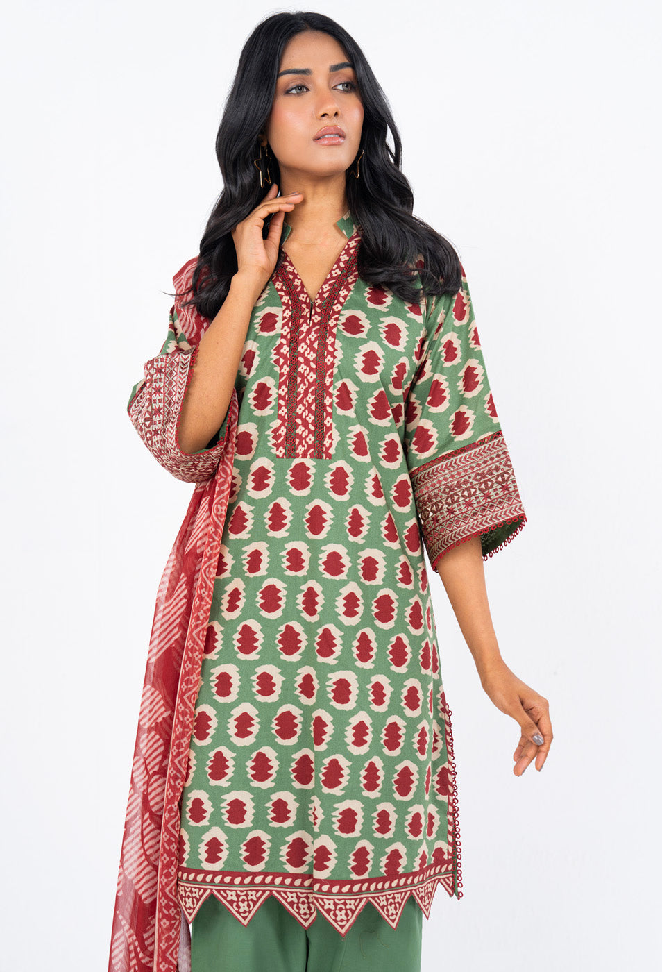 RTS | SHIRT, TROUSER & DUPATTA