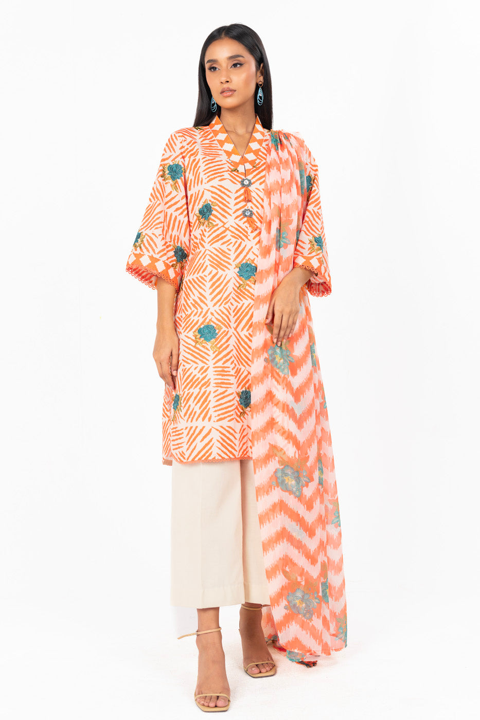 RTS | SHIRT, TROUSER & DUPATTA