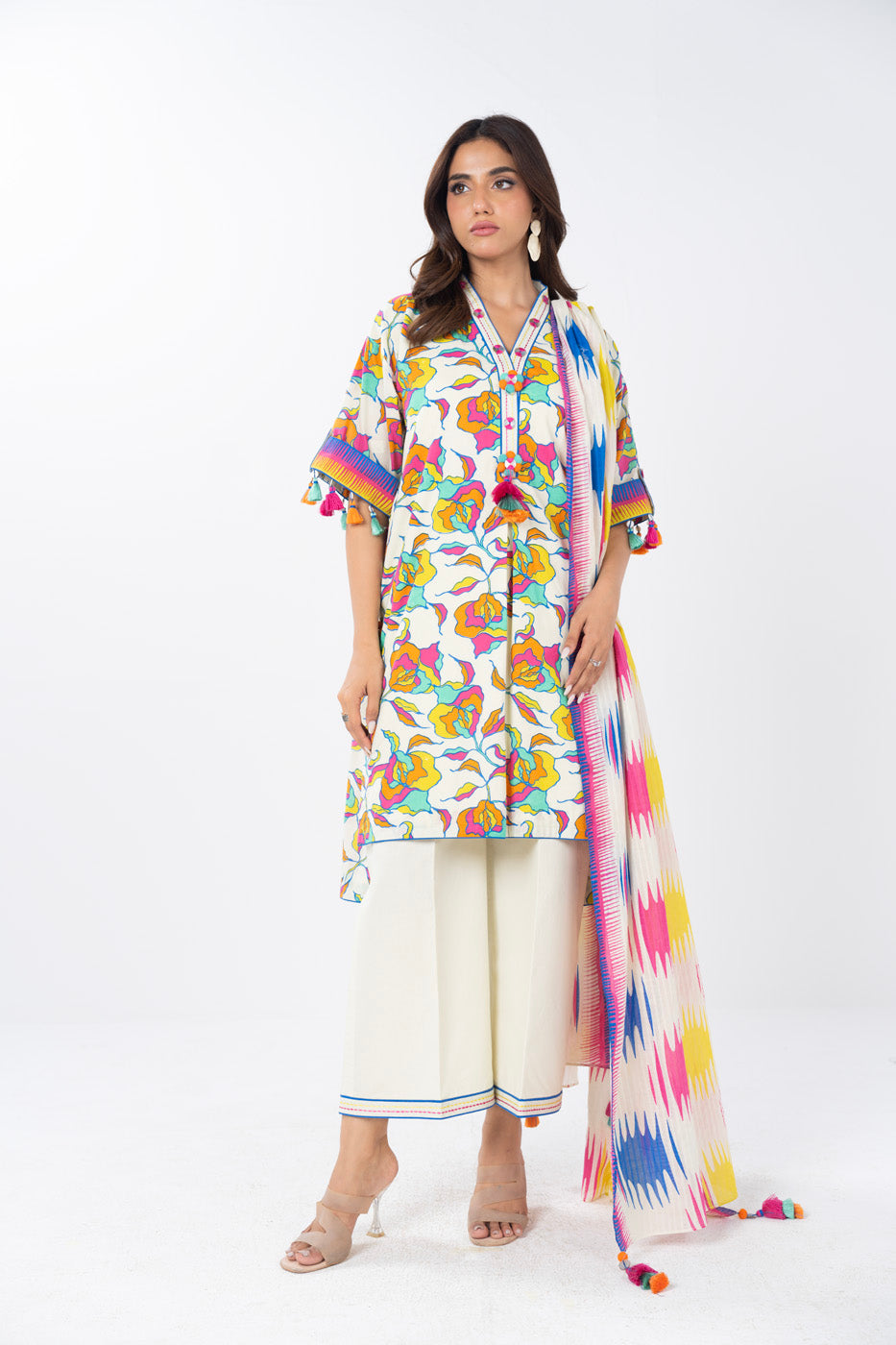 RTS | SHIRT, TROUSER & DUPATTA