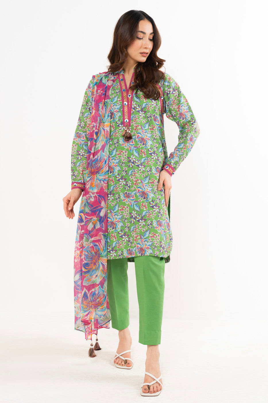 RTS | SHIRT, TROUSER & DUPATTA