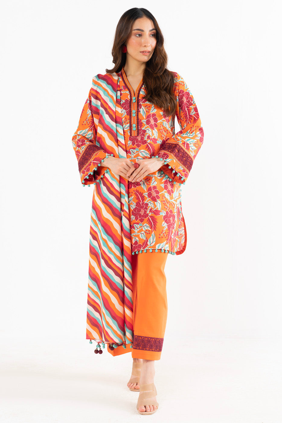 RTS | SHIRT, TROUSER & DUPATTA
