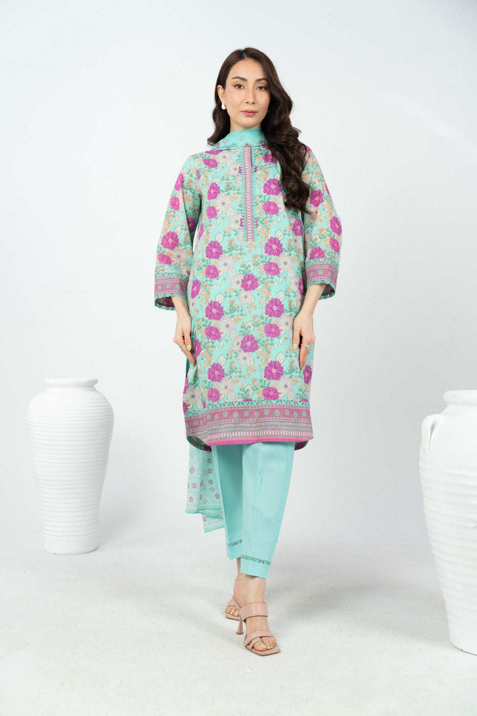 RTS | SHIRT, TROUSER & DUPATTA