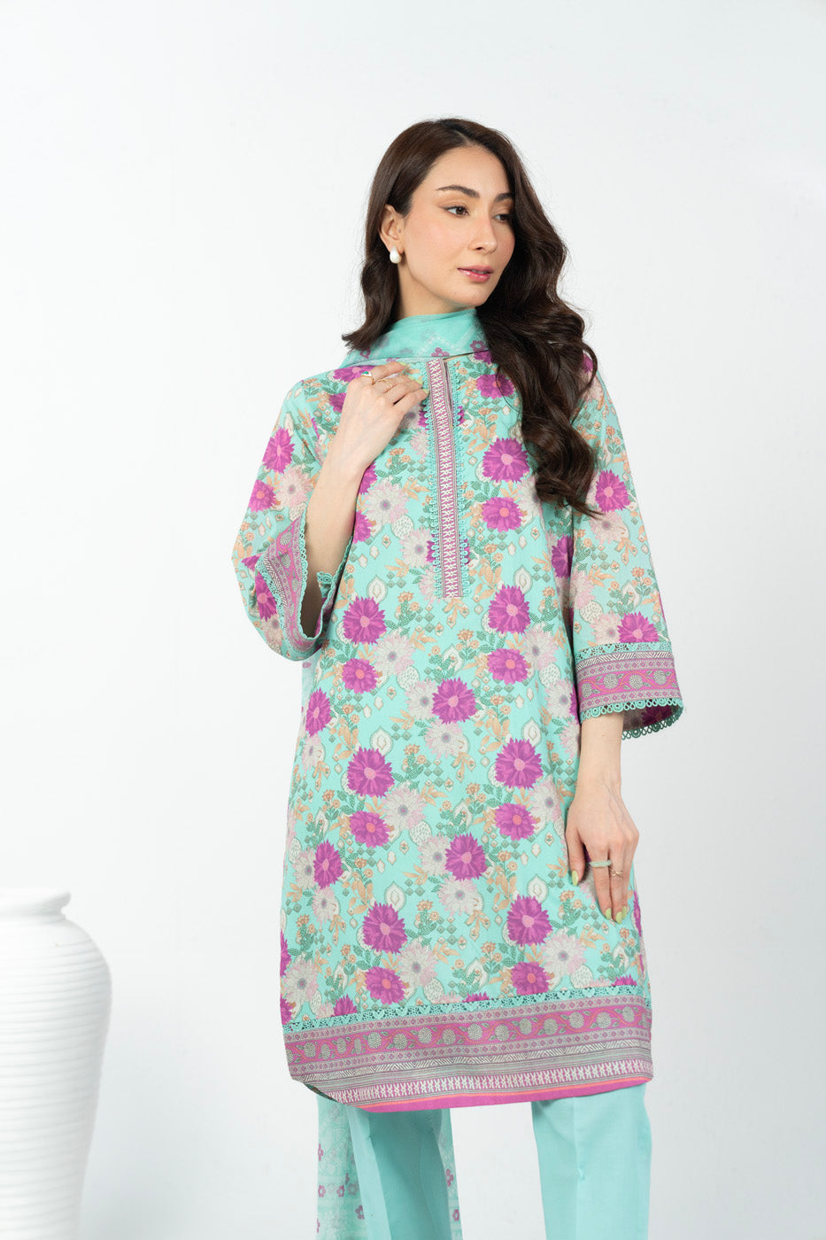 RTS | SHIRT, TROUSER & DUPATTA