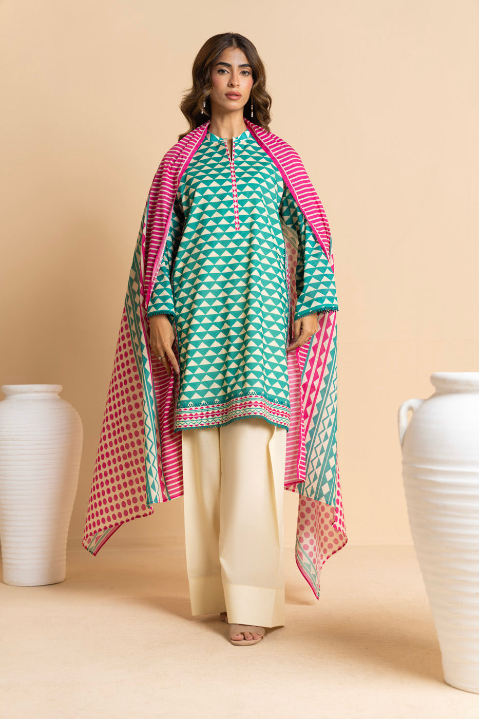 RTS | SHIRT, TROUSER & DUPATTA