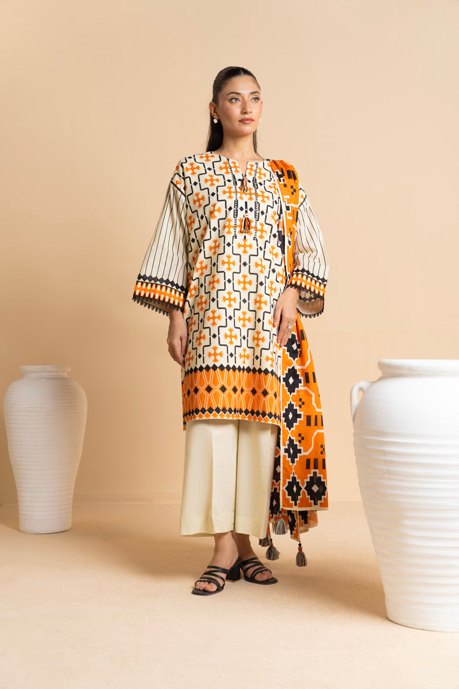 RTS | SHIRT, TROUSER & DUPATTA