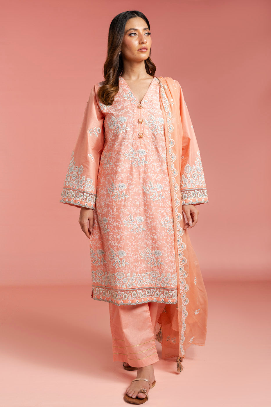RTW | SHIRT, TROUSER & DUPATTA