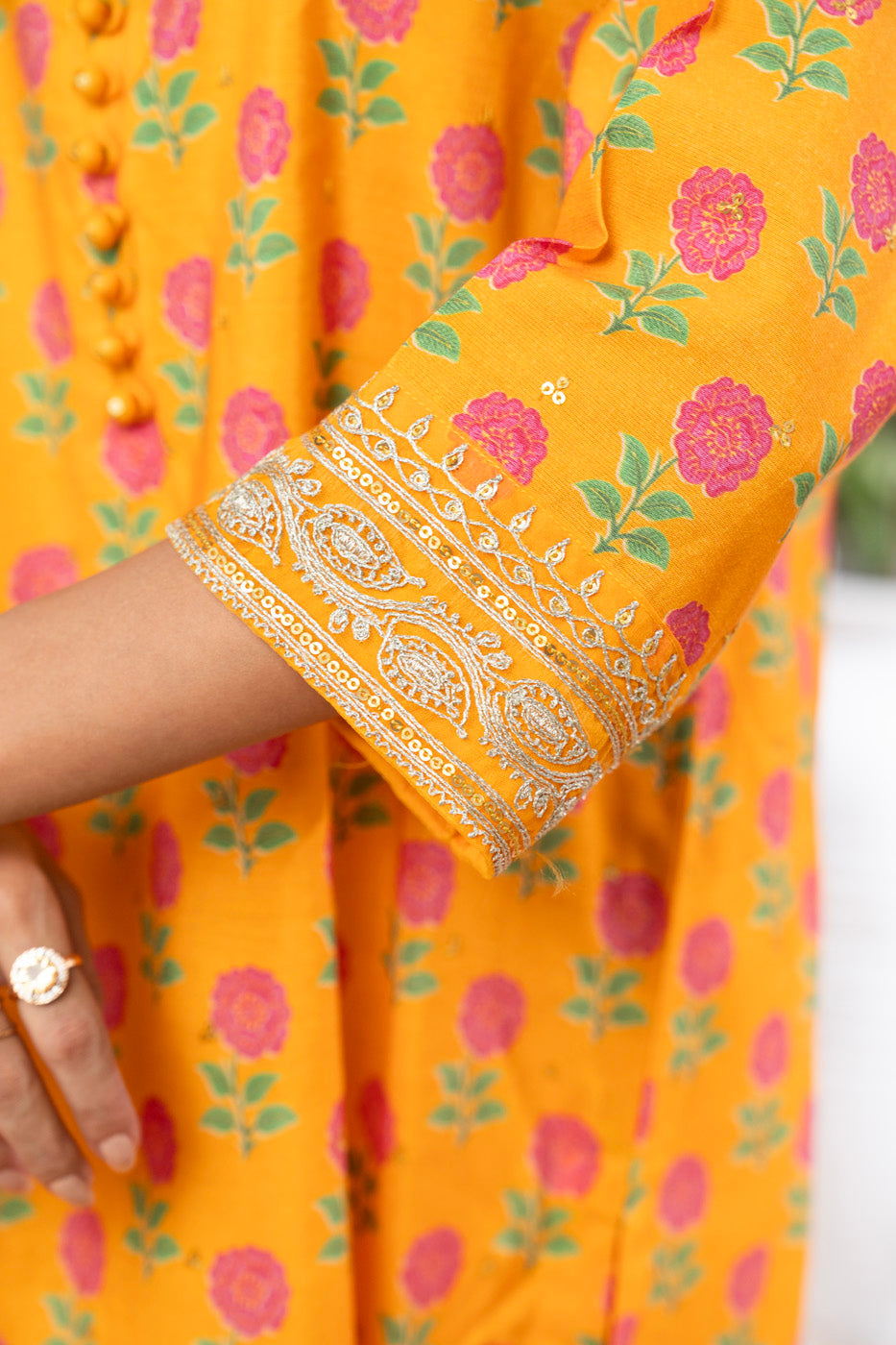 RTW | SHIRT & DUPATTA