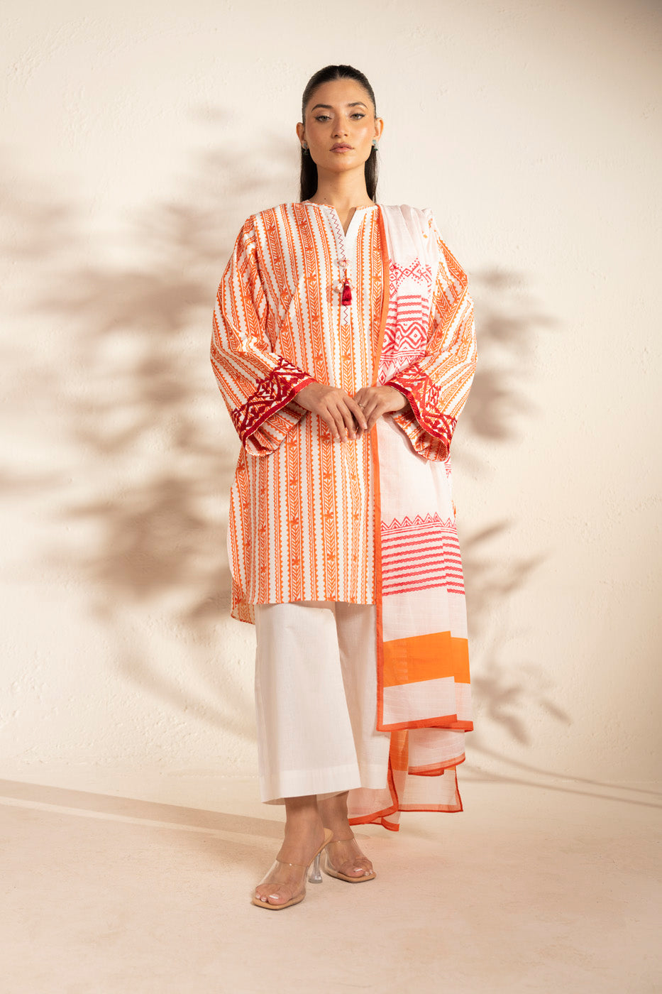 RTW | SHIRT, CULOTTE & DUPATTA