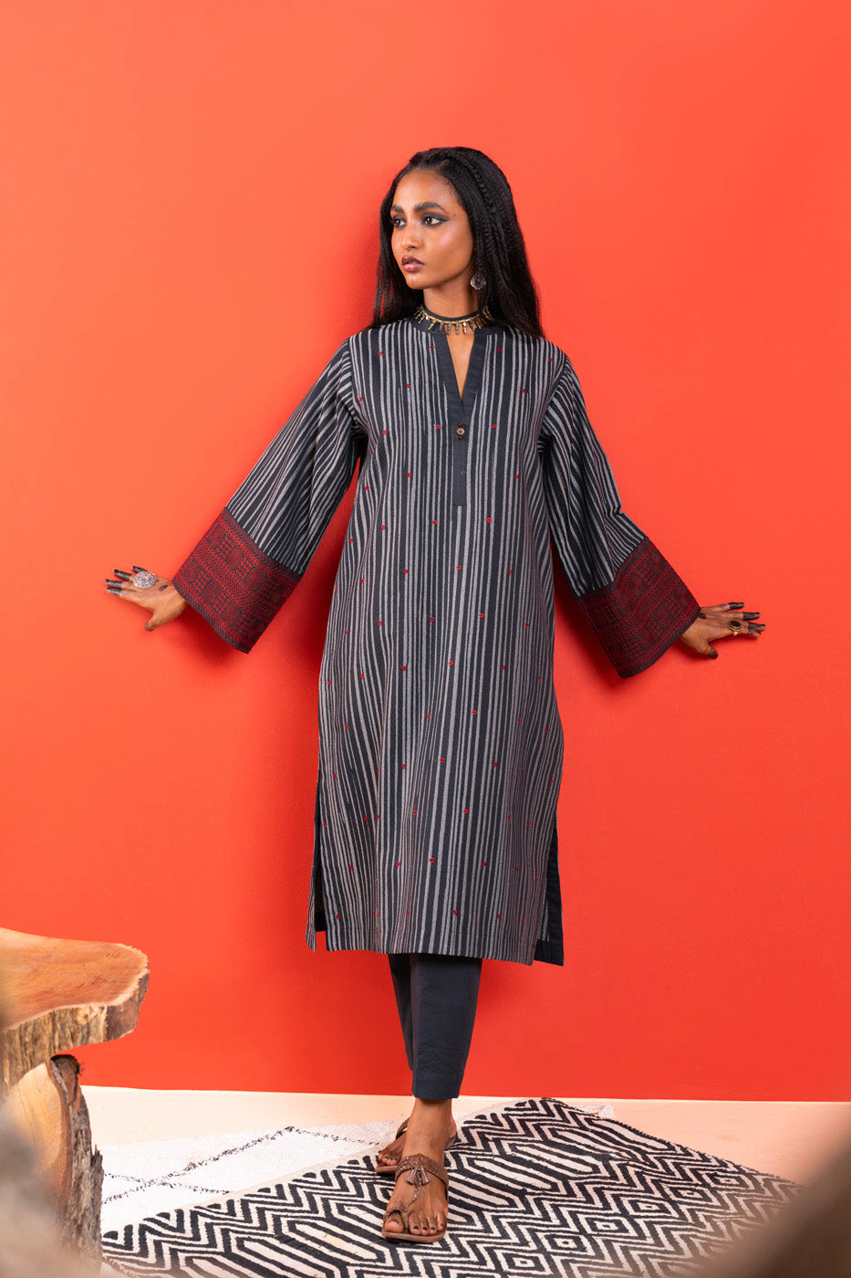 Alkaram fashion kurti design