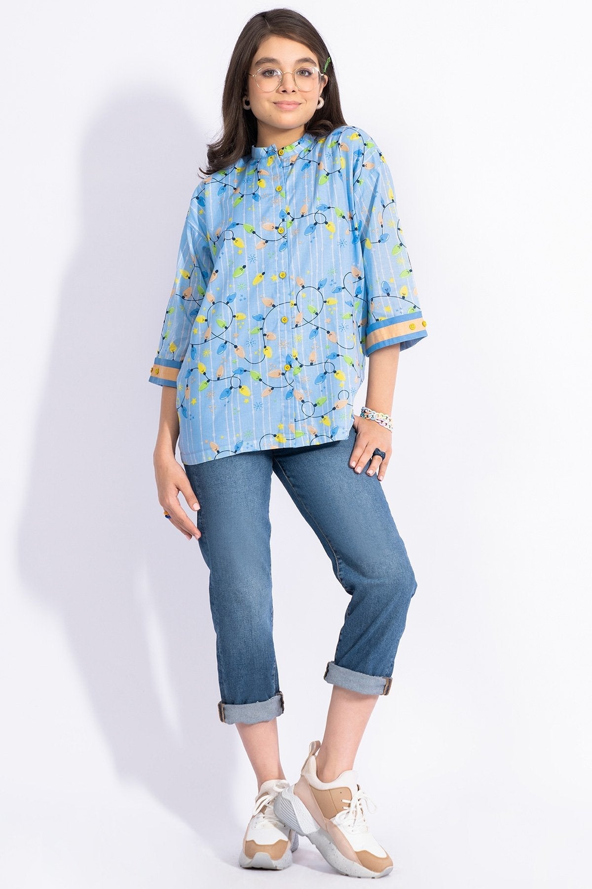 Printed Lawn Kurti
