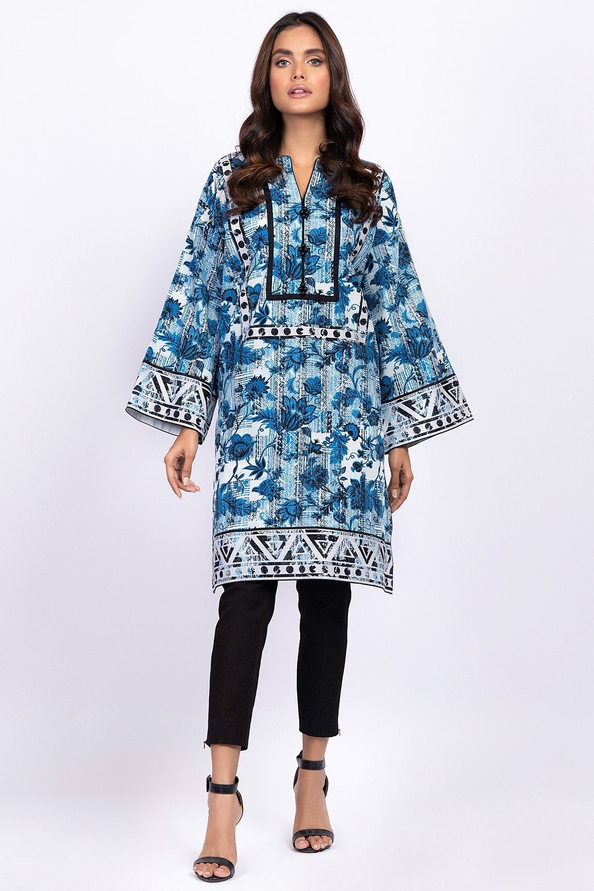 1 Pc Printed Khaddar Shirt