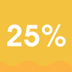 25% off