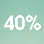 Flat 40%
