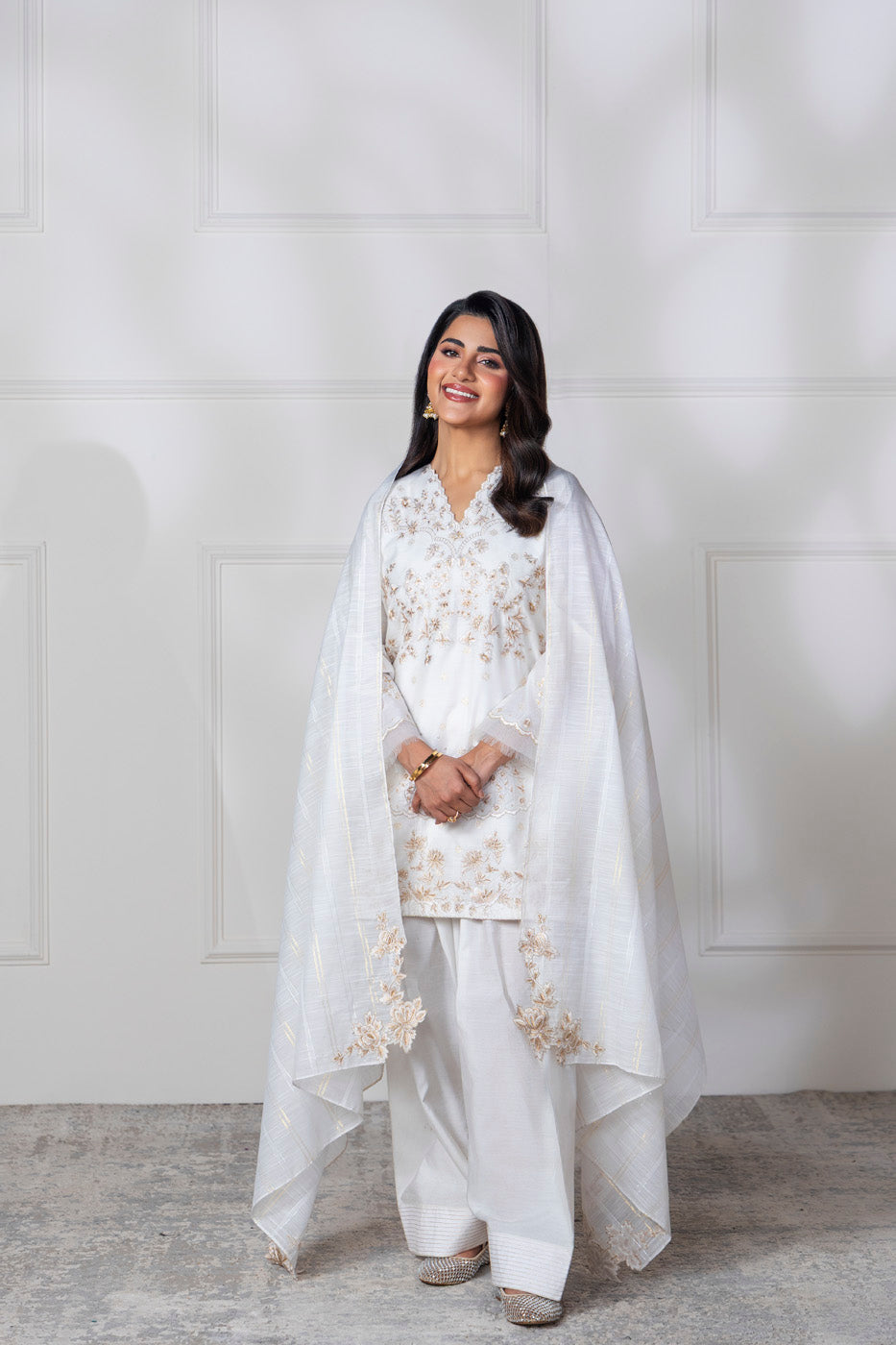 RTW | SHIRT, TROUSER & DUPATTA