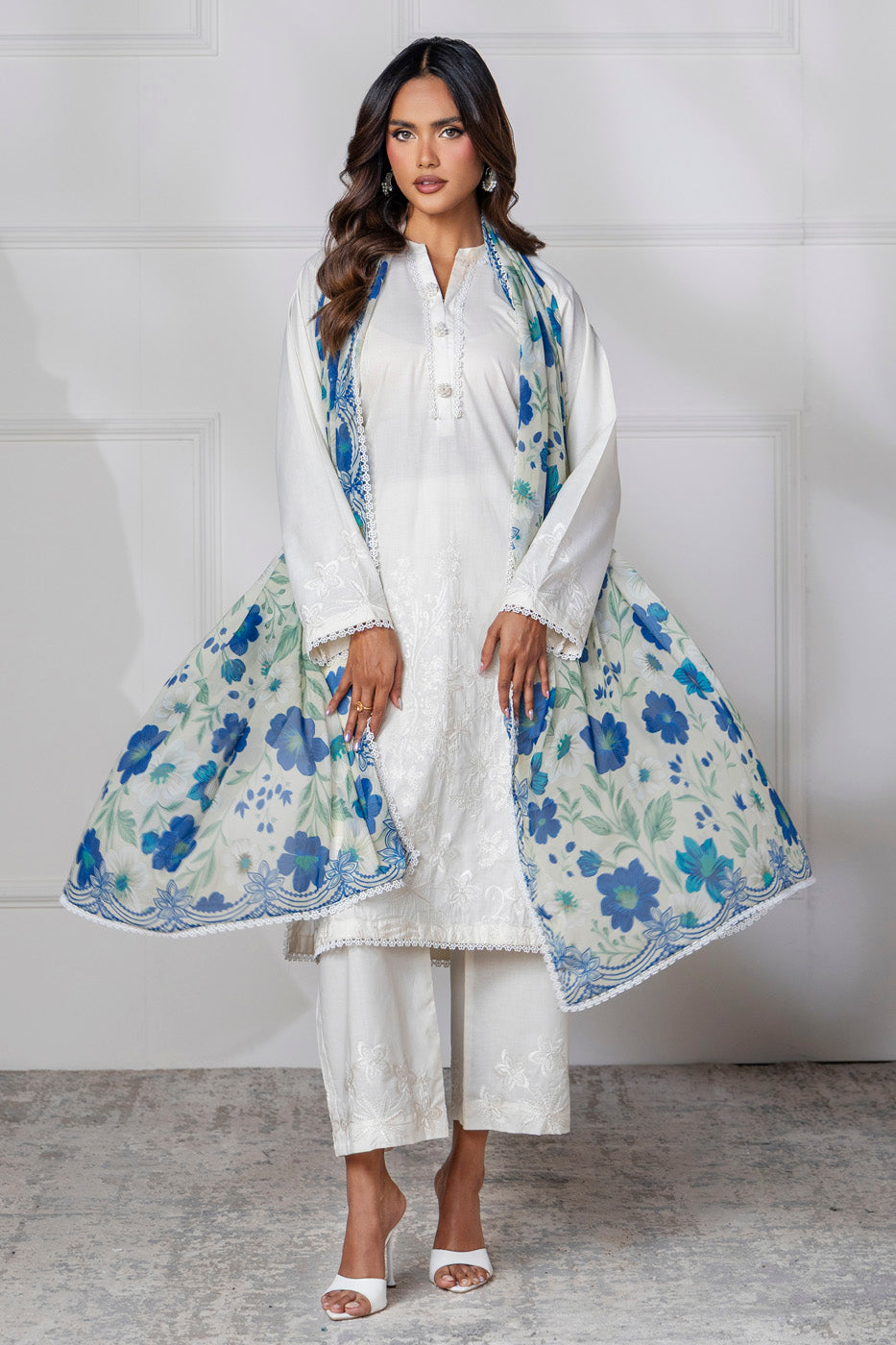 RTW | SHIRT, TROUSER & DUPATTA